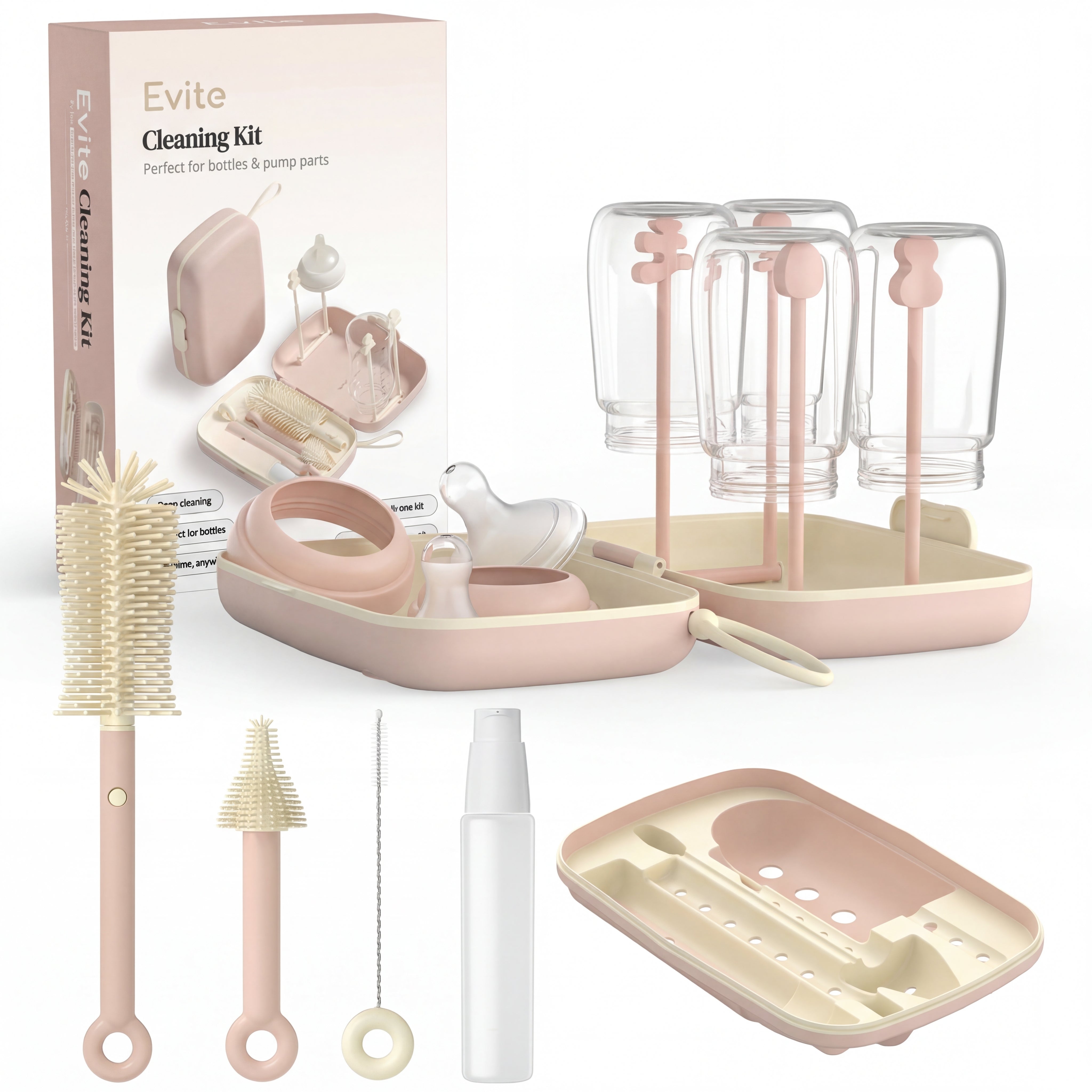 Evite 7-1 Cleaning Kit met Droogrek