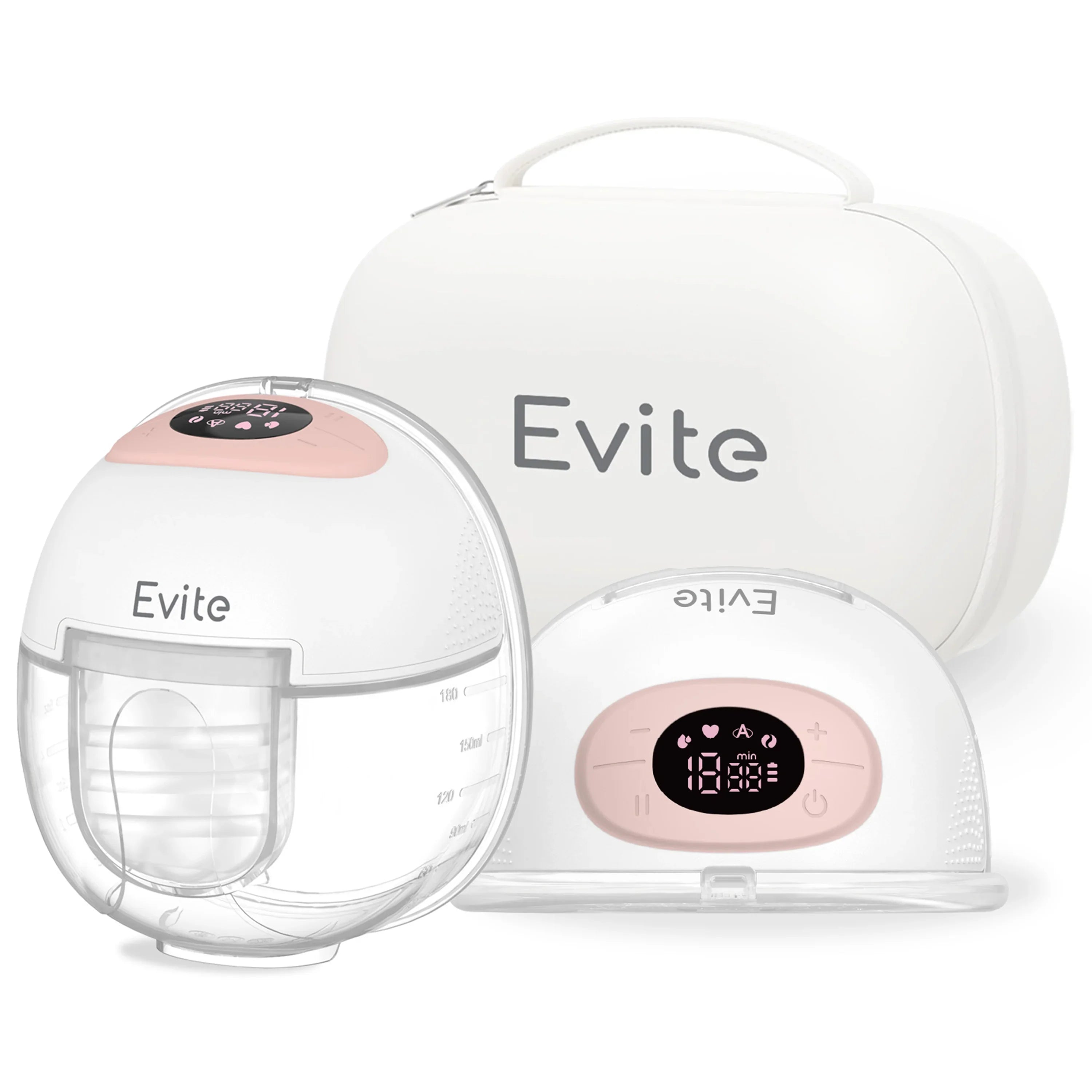 Evite Freihändige Milchpumpe Nova — Duo + Luxe Tasche